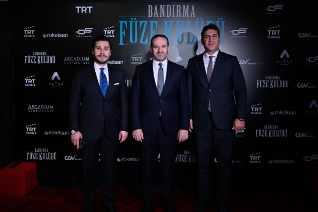 TRT ortak yapımı “Bandırma Füze Kulübü” filminin Ankara galası gerçekleşti